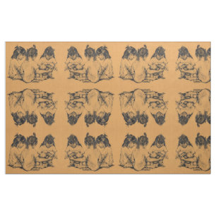 Tissu Bunnies Plage