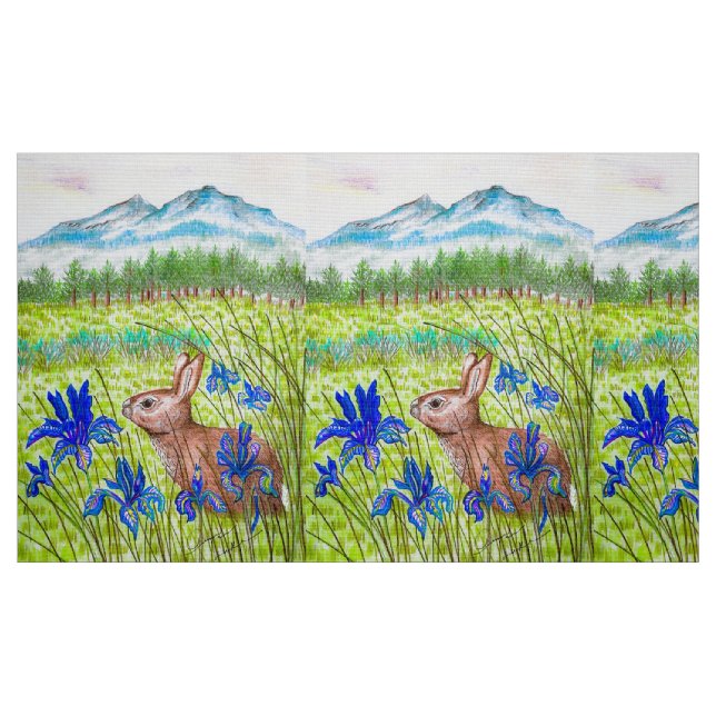 Tissu Bunny Hop (Fat Quarter)