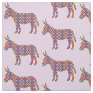 Tissu Burro dans le motif coloré