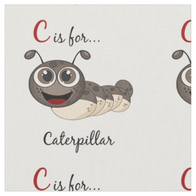 Tissu C Est Pour Caterpillar (Fermer)