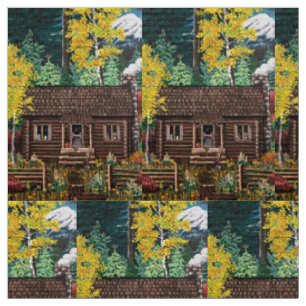 Tissu Cabine de montagne