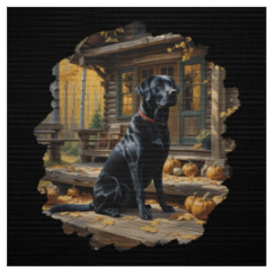 Tissu Cabine du journal de l'extracteur Black Labrador A