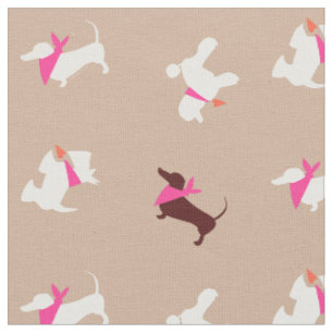 Tissu Cabots en moka suisse rose