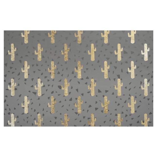 Tissu Cactus d'or sur le gradient chic moderne de (Yard)