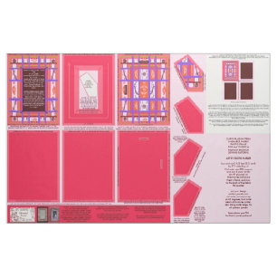 Tissu Cadre photo et broche Motif pour la couture Power 