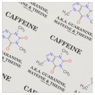 Tissu Caféine A.K.A. Guaranine Mateine Theine