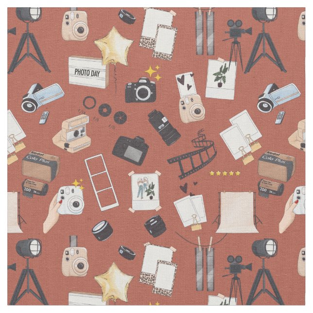Tissu Caméra de cinéma (Fermer)
