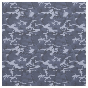 Tissu Camo Bleu Camouflé Motif militaire urbain