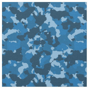 Tissu Camouflage de la Marine Bleue Camo militaire