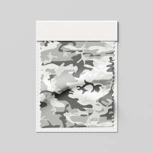 Tissu Camouflage gris neige d'hiver, Militaire, Armée