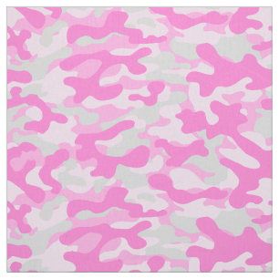Tissu Camouflage rose