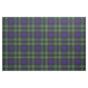 Tissu Campbell de tartan d'écossais de plaid de