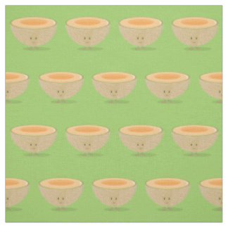 Tissu Cantaloup de sourire