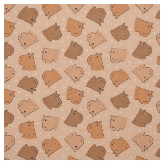 Tissu Capybara (Échantillon)