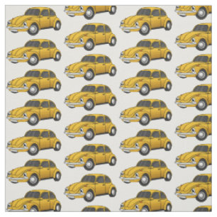 Tissu Caricature de voiture classique