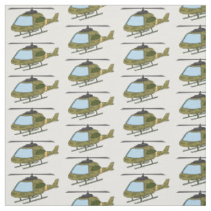 Tissu Caricature d'hélicoptère camoflage de l'armée