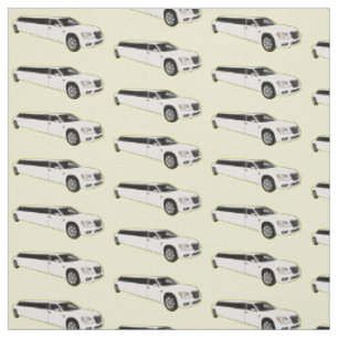 Tissu Caricature limousine