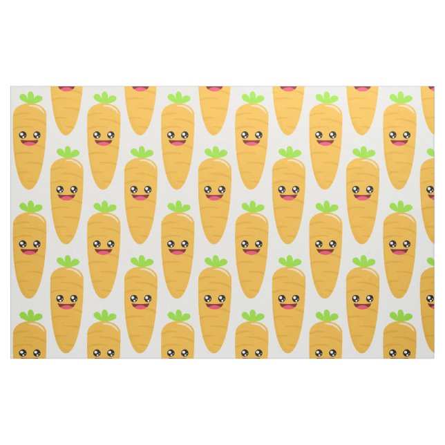 Tissu Carottes (Fat Quarter)