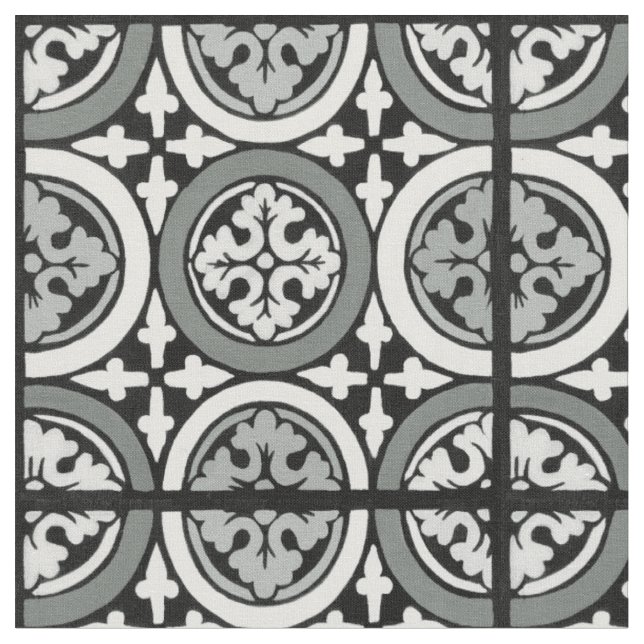 Tissu Carrelage Renaissance Décor (Fermer)