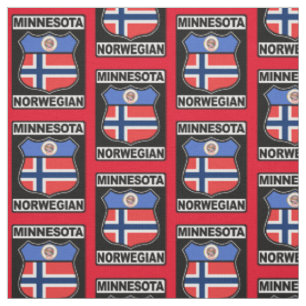 Tissu carrelé américain norvégien de Minnesotan