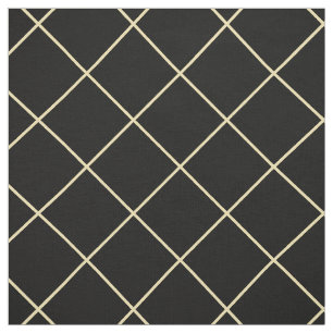 Tissu Carrés d'or de Faux géométriques modernes À da