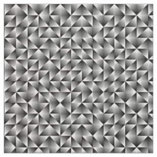 Tissu Carrés géométriques chics gris-noir