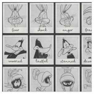Tissu Carte d'émotion de caractères LOONEY TUNES™