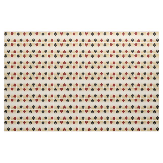 Tissu Cartes de jeu (Fat Quarter)