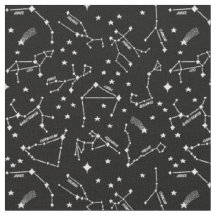Cartes Zodiac Star Blanches Sur Sorcière Noire Che