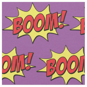 Tissu Cartoon Boom Thunder_Cove
