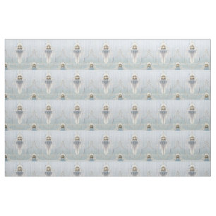 Tissu Cartouches géométriques Art nouveau classique