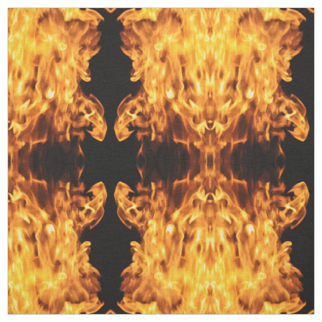 Tissu Cascade de flamme (Échantillon)