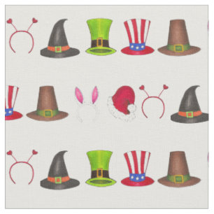 Tissu Casquettes de vacances Halloween Noël de Pâques 4