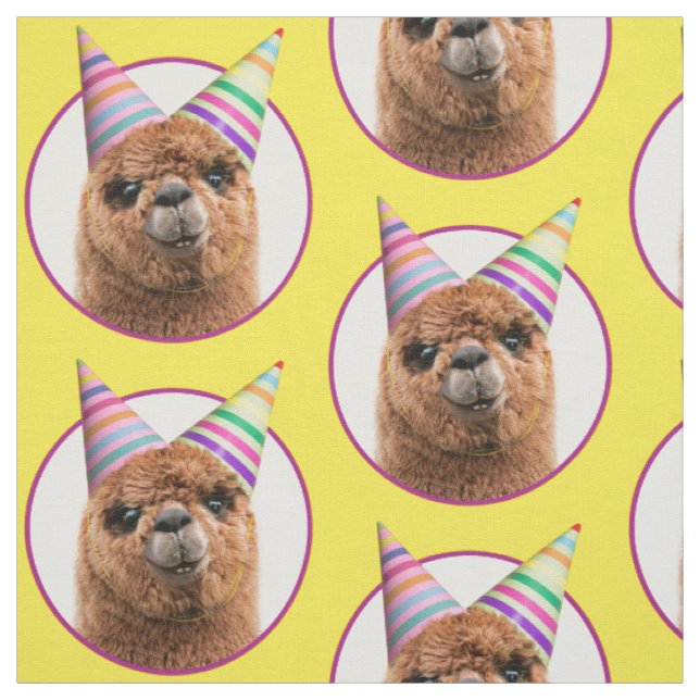 Tissu Casquettes du parti Alpaca (Échantillon)