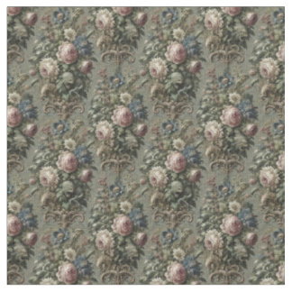 Tissu Ce qui se cache sous la fleur - Carrelage Gothique
