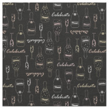 Célébrations de Champagne en noir