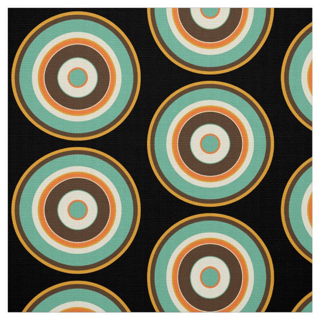 Tissu Cercles colorés 02 (Échantillon)