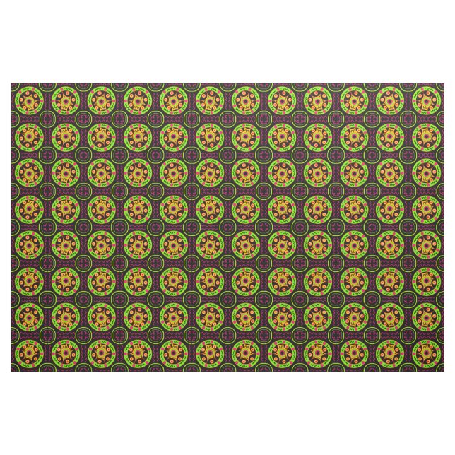 Tissu Cercles motifs (Yard)