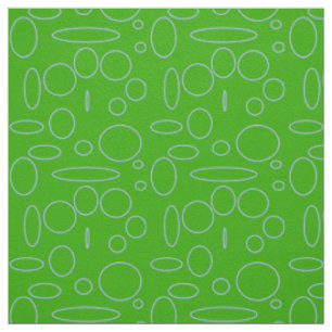 Tissu Cercles verts cool pour la nouvelle économie Fabri