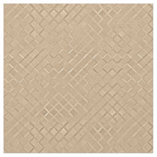 Tissu Champagne Motifs de diamant métallique