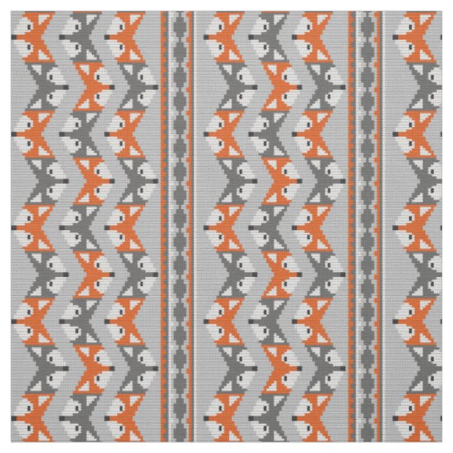 Tissu Chandail en polaire Fox (Échantillon)