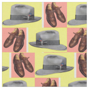 Tissu chapeau feutré des années 1950 et copie de