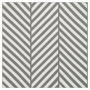 Tissu Charbon Gris Herringbone Grande échelle