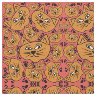 Tissu chats