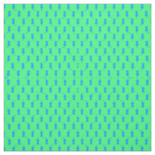Tissu Chats bleus fantaisistes Fun Forever Lime vert