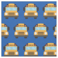 Chauffeur de bus scolaire Royal Blue Motif