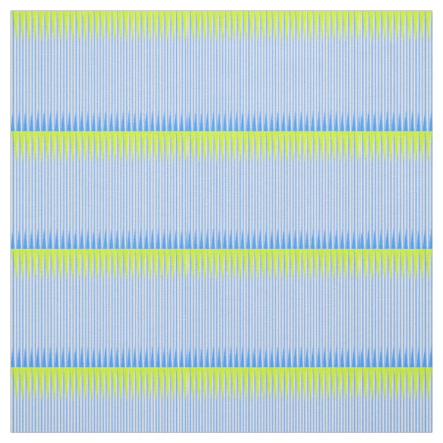 Tissu Chaux et armure bleue de couleur (Échantillon)