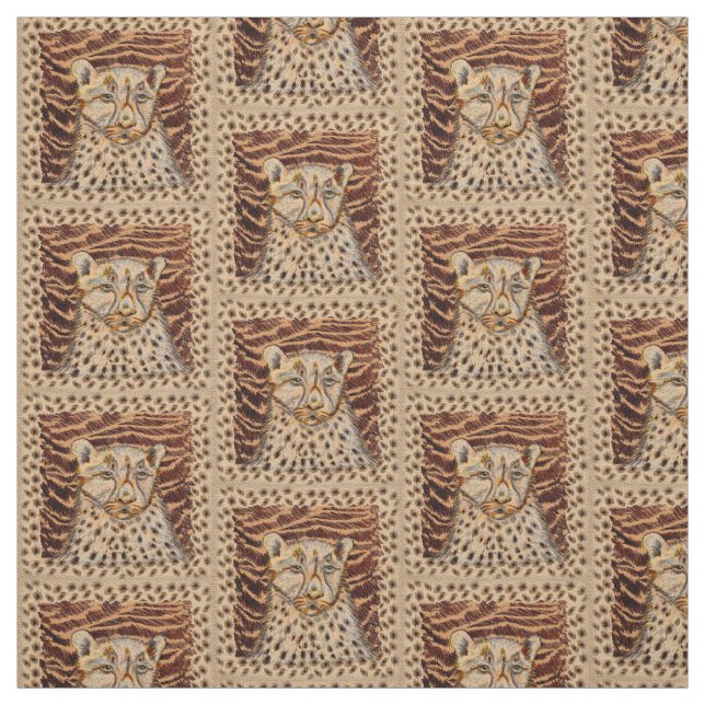 Tissu Cheetah rapide (Échantillon)