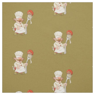 Tissu Chef Italien Spaghetti & Meatballs