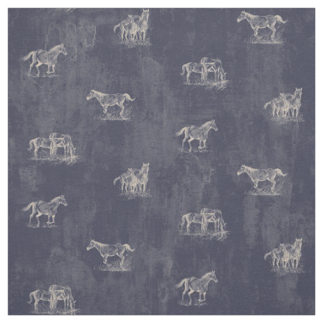 Tissu Cheval rustique (Échantillon)